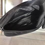 Prada Crossbody Bag Nylon Material Black 2VH048 23cm - 5