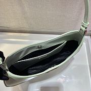 Prada Cleo brushed leather shoulder bag Mint 1BC499 26.5cm - 6