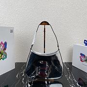Prada Cleo brushed leather shoulder bag 1BC499 26.5cm - 3