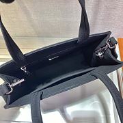 Prada Tote Bag Black 1BG382 26cm - 4
