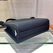 Prada Tote Bag Black 1BG382 26cm - 5