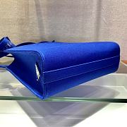 Prada Tote Bag Blue 1BG382 26cm - 4