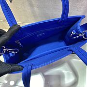 Prada Tote Bag Blue 1BG382 26cm - 3