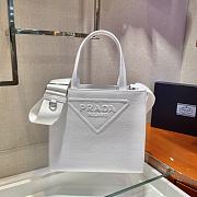 Prada Tote Bag White 1BG382 26cm - 6