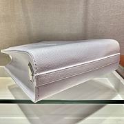 Prada Tote Bag White 1BG382 26cm - 4