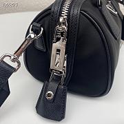Prada hyper leaves top handle Black 1BB846 20cm - 5