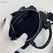 Prada hyper leaves top handle Black 1BB846 20cm - 3
