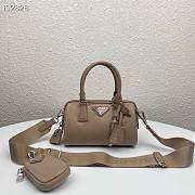 Prada hyper leaves top handle Tan 1BB846 20cm - 1