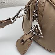 Prada hyper leaves top handle Tan 1BB846 20cm - 3
