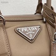 Prada hyper leaves top handle Tan 1BB846 20cm - 2