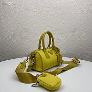 Prada hyper leaves top handle Yellow 1BB846 20cm - 6