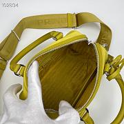 Prada hyper leaves top handle Yellow 1BB846 20cm - 5