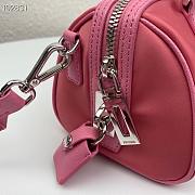 Prada hyper leaves top handle Pink 1BB846 20cm - 4