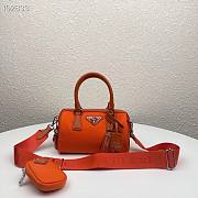 Prada hyper leaves top handle Orange 1BB846 20cm - 1