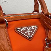 Prada hyper leaves top handle Orange 1BB846 20cm - 5