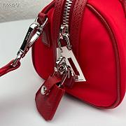 Prada hyper leaves top handle Red 1BB846 20cm - 5