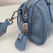 Prada hyper leaves top handle Blue 1BB846 20cm - 6