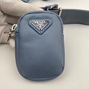 Prada hyper leaves top handle Blue 1BB846 20cm - 5
