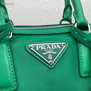 Prada hyper leaves top handle Green 1BB846 20cm - 4