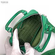 Prada hyper leaves top handle Green 1BB846 20cm - 2
