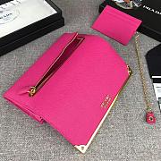 Prada Long Wallet Pink 1MH132 - 3