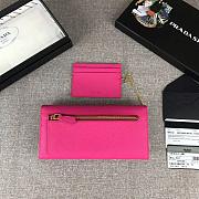 Prada Long Wallet Pink 1MH132 - 2