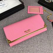 Prada Long Wallet Pink Fairy 1MH132 - 2