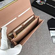 Prada Long Wallet Beige 1MH132 - 6