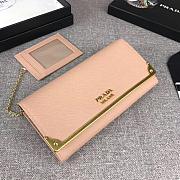 Prada Long Wallet Beige 1MH132 - 5