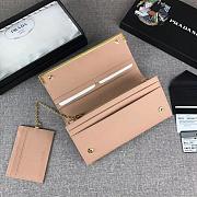 Prada Long Wallet Beige 1MH132 - 4