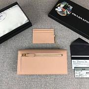 Prada Long Wallet Beige 1MH132 - 3