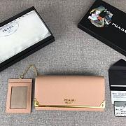 Prada Long Wallet Beige 1MH132 - 1