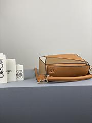 LOEWE Mini Puzzle bag in classic calfskin Warm Desert 32230U  - 4