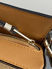 LOEWE Mini Puzzle bag in classic calfskin Warm Desert 32230U  - 2