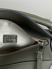 LOEWE Mini Puzzle bag in classic calfskin forest green 32230U 18x12.5x8cm  - 3