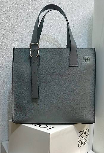 Loewe Buckle Tote Gray 10958 36cm