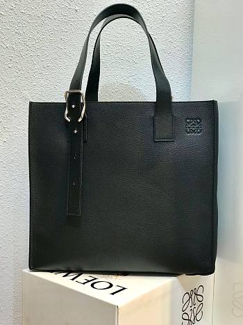 Loewe Buckle Tote Black 10958 36cm