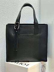 Loewe Buckle Tote Black 10958 36cm - 6