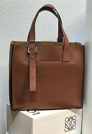 Loewe Buckle Tote Brown 10958 36cm - 3