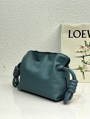 Loewe Flamenco Teal Blue 10855 22.5cm - 2