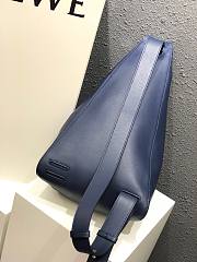Loewe Anton Bag Crossbody Navy 47cm - 3