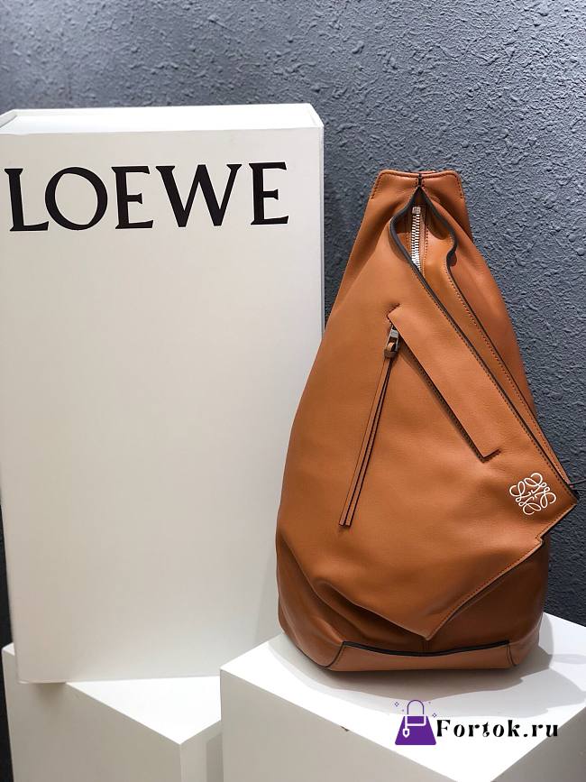 Loewe Anton Bag Crossbody Brown 47cm - 1