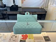 Chanel Lambskin & Silver-Tone Metal 0111203 25.5cm - 5