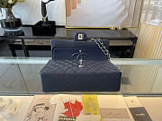 Chanel Lambskin & Silver-Tone Metal 0111204 25.5cm - 5