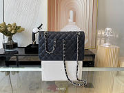 Chanel Lambskin & Silver-Tone Metal 0111204 25.5cm - 3