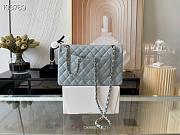 Chanel Lambskin & Silver-Tone Metal 0111205 25.5cm - 6