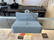 Chanel Lambskin & Silver-Tone Metal 0111205 25.5cm - 5