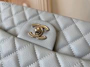 Chanel Lambskin & Silver-Tone Metal 0111205 25.5cm - 2