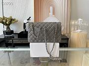 Chanel Lambskin & Silver-Tone Metal 0111207 25.5cm - 5