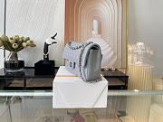 Chanel Lambskin & Silver-Tone Metal 0111208 25.5cm - 6